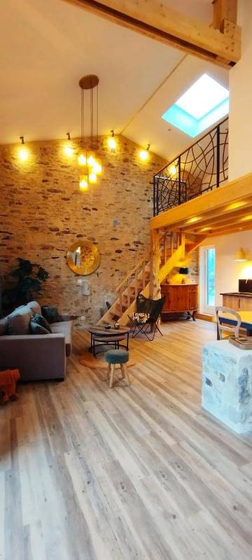 Location de vacances pour 5 personnes, avec sauna et vue à Legé