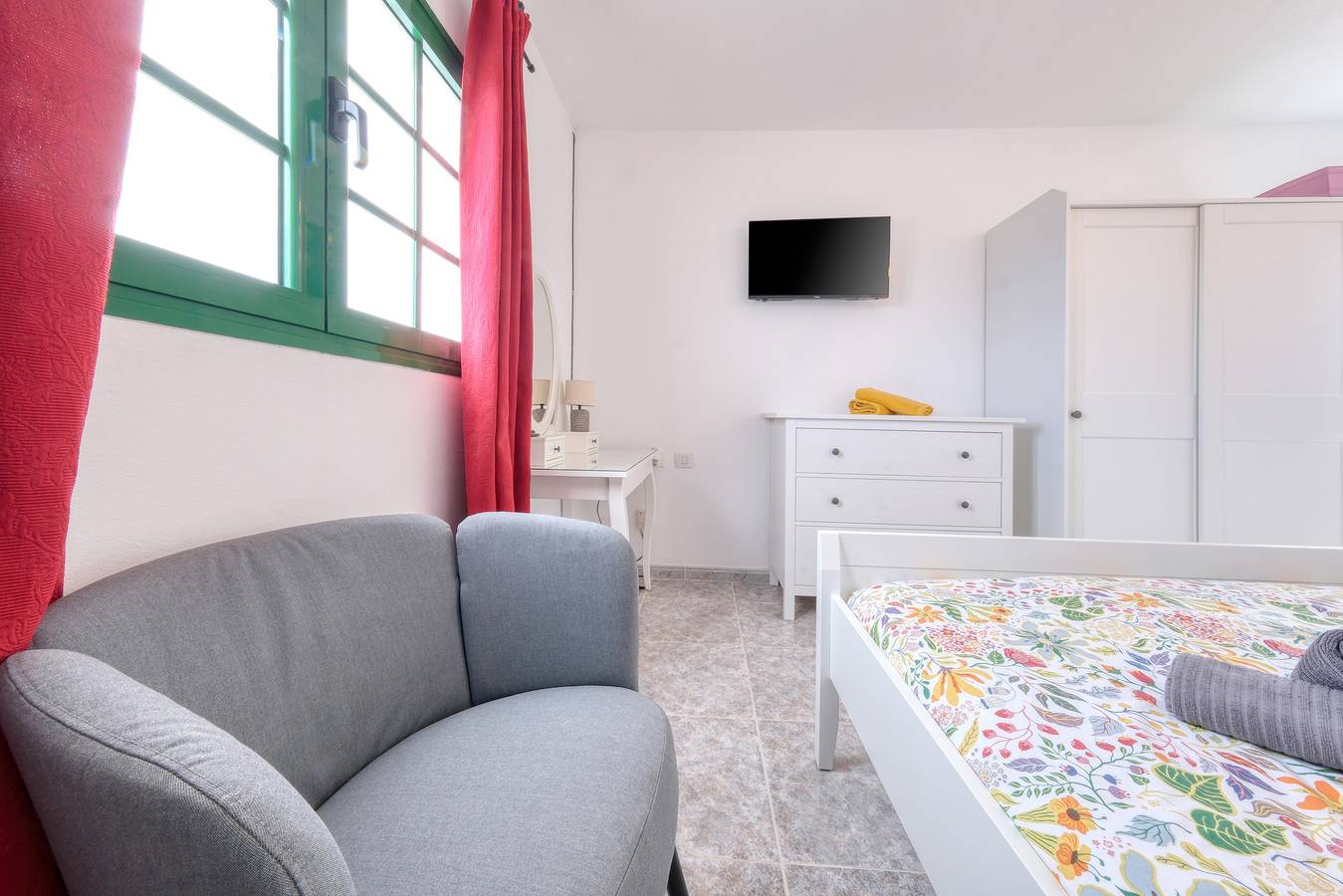 Appartement de vacances entier, Habitación Doble La Graciosa, Tinajo in Tinajo, Timanfaya