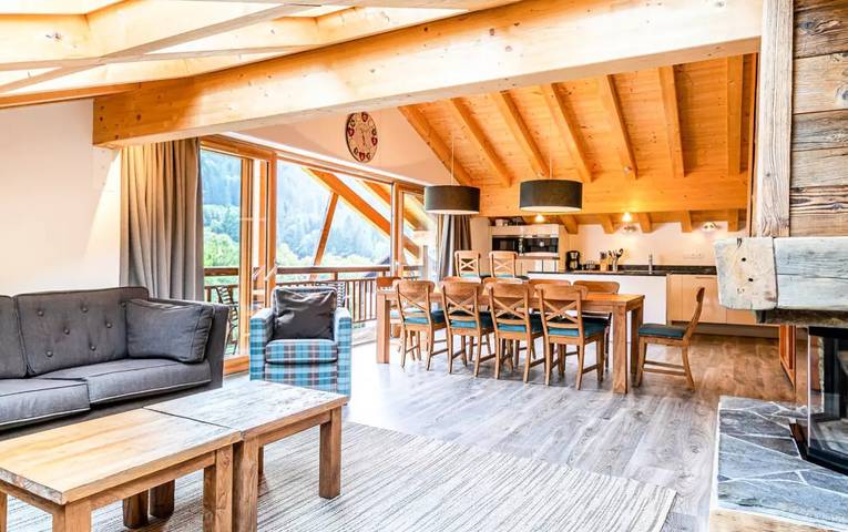 Gîte pour 10 personnes, avec piscine et sauna à Abondance - 2