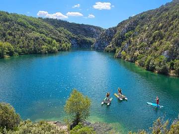 Camping für 4 Personen in der Verdonschlucht