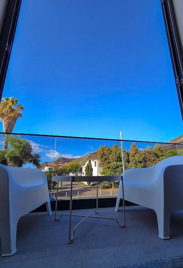 Maison d’hôte pour 2 personnes, avec terrasse et vue, animaux acceptés à Caniçal