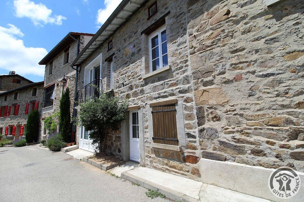 Gîte voor 10 personen met tuin in Saint-André-la-Côte, Rhône