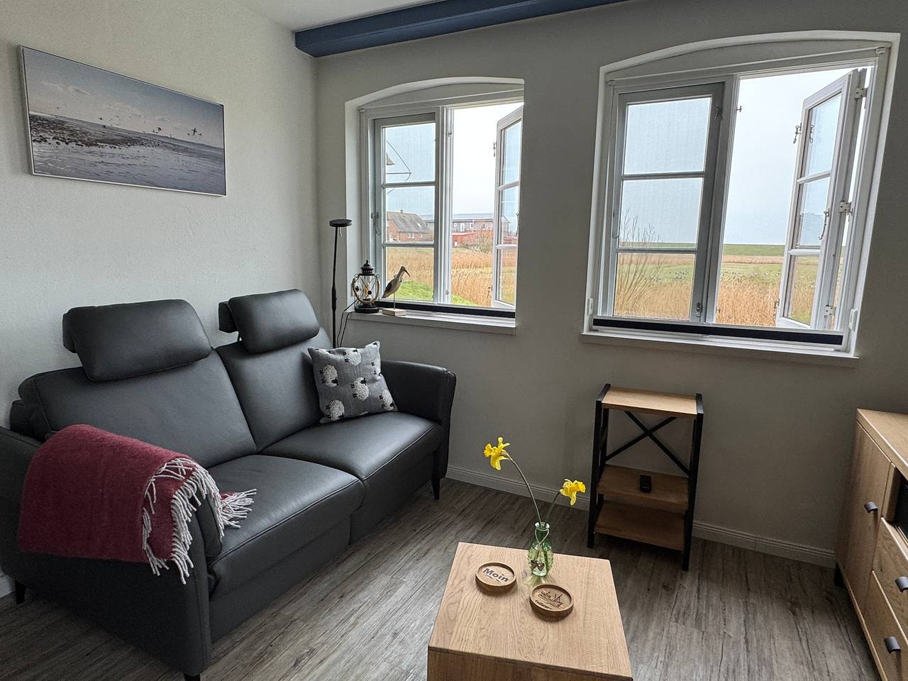 Ganze Wohnung, Apartment „Graugans“ mit privater Terrasse, Garten und Wlan in Pellworm, Nordseeküste