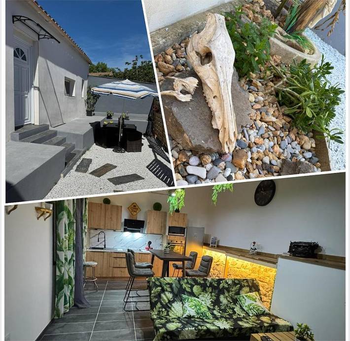 Maison de vacances pour 4 personnes, avec terrasse et jardin