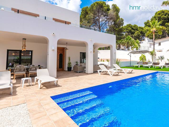 Ferienhaus für 6 Personen, mit Garten und Balkon in Moraira - 4
