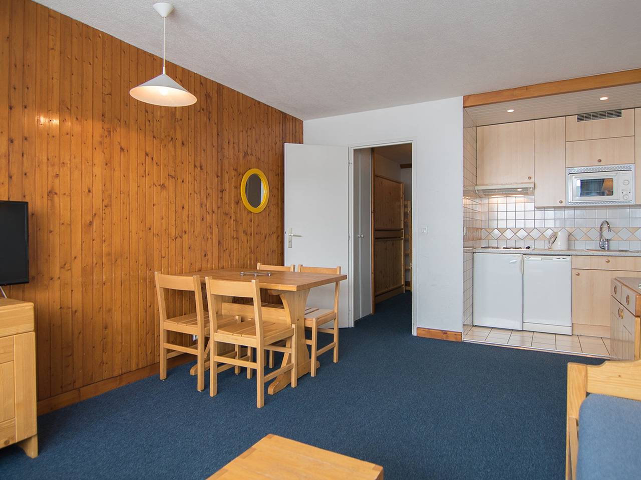 Ganzes Studio, Gemütliches Studio Süd/West, pistennah, Wlan, Haustiere erlaubt in Tignes, Nationalpark Vanoise