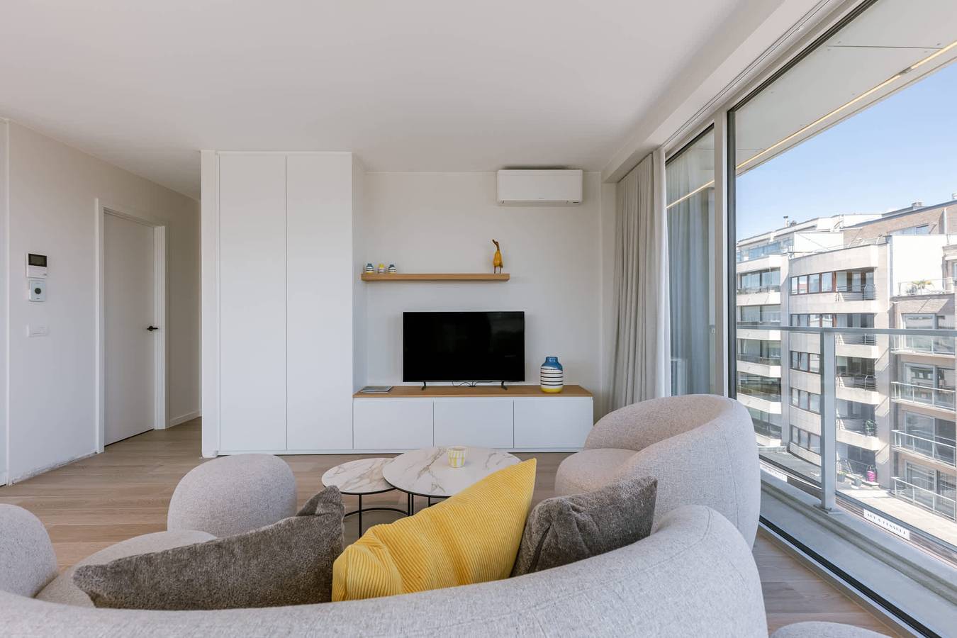 Ganze Ferienwohnung, Ferienwohnung für 4 Personen mit Balkon/Terrasse in Koksijde-Bad, Koksijde