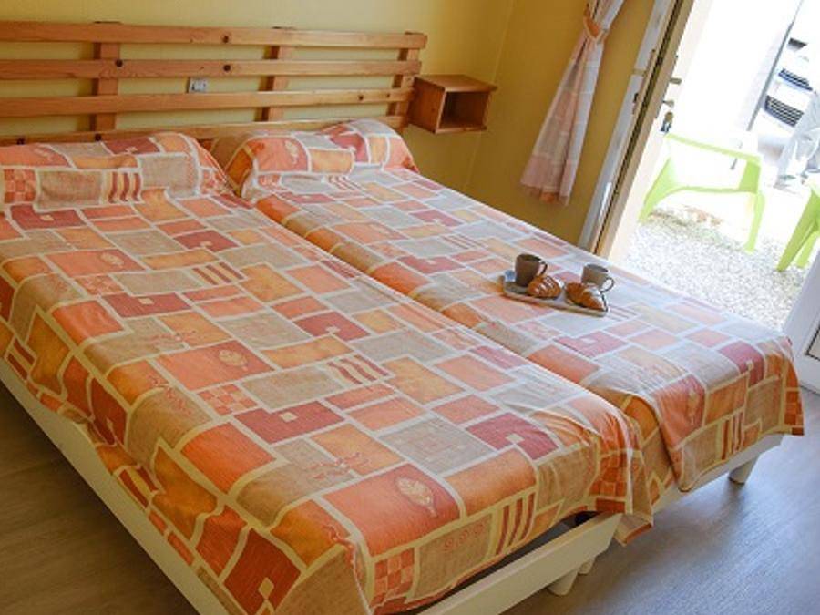 Camping maeva Club Les Préveils - Schlafzimmer 2 personen - Die Bourrine in La Tranche-sur-Mer, Vendée