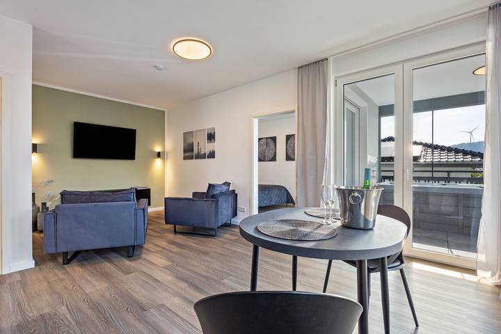 Ferienwohnung für 2 Personen, mit Sauna und Whirlpool sowie Balkon im Teutoburger Wald - 3