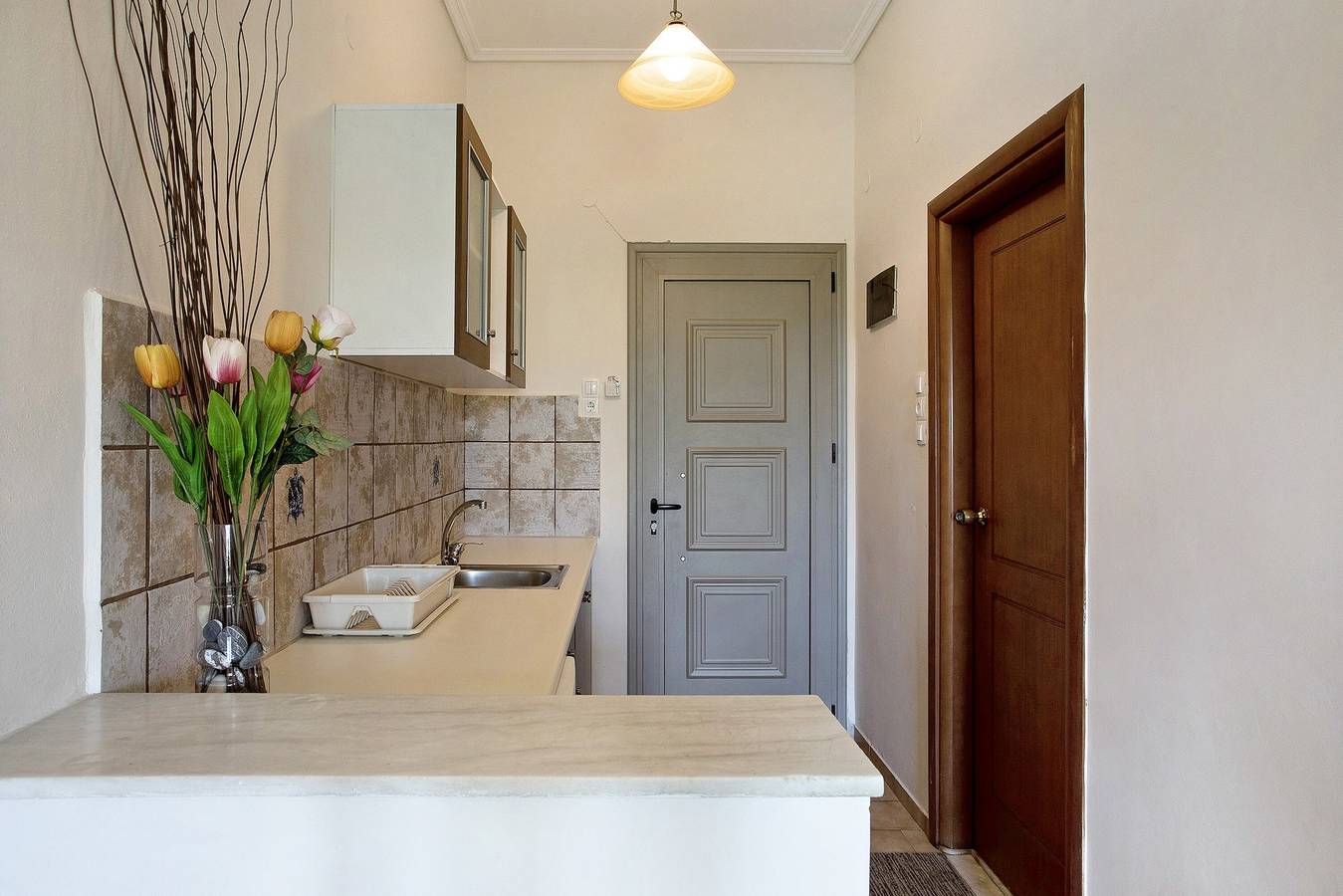 Studio Appartement 'Eleni's Garden Studio 2' met zwembad, privé balkon & A/C, foto 9