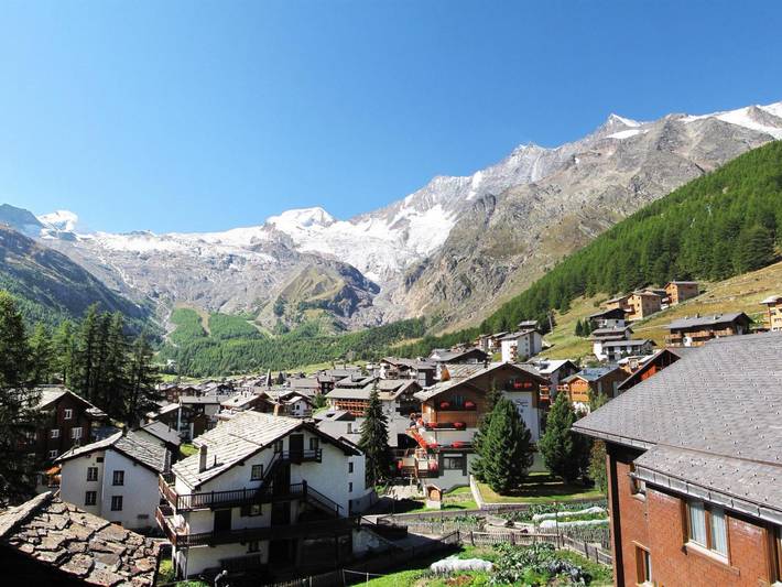 Ferienwohnung für 2 Personen, mit Balkon in Saas-Fee