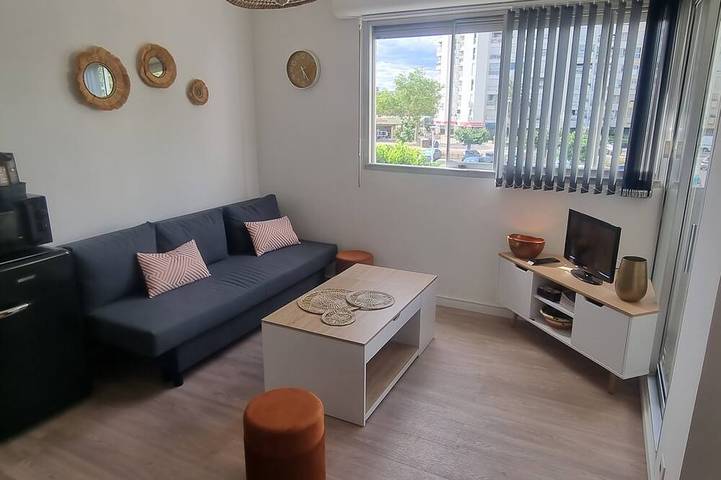 Location de vacances pour 4 personnes, avec terrasse dans Plage de Carnon