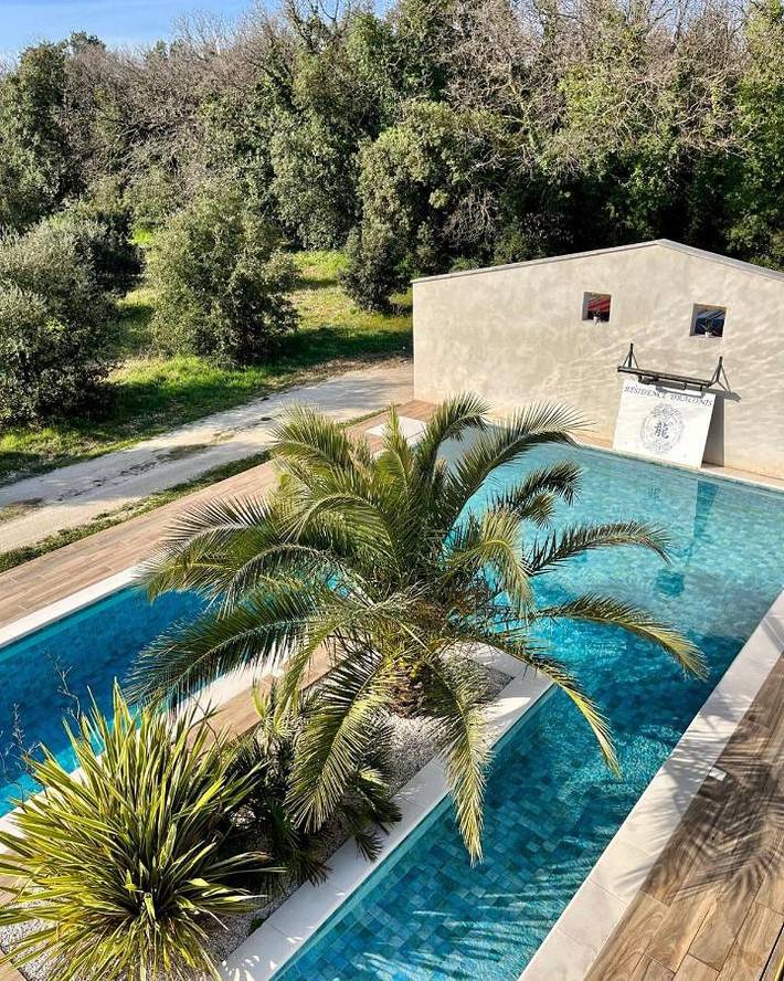 Chambre d’hôte pour 24 personnes, avec Terrasse et Jacuzzi ainsi que Jardin et Piscine à Montségur-sur-Lauzon