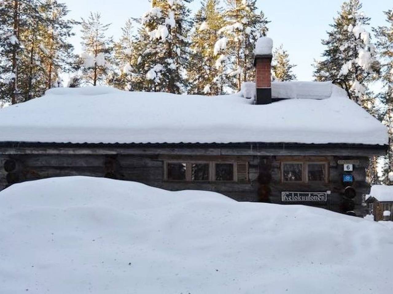 In Kemijärvi, Vuostimo Dorf in Laponie