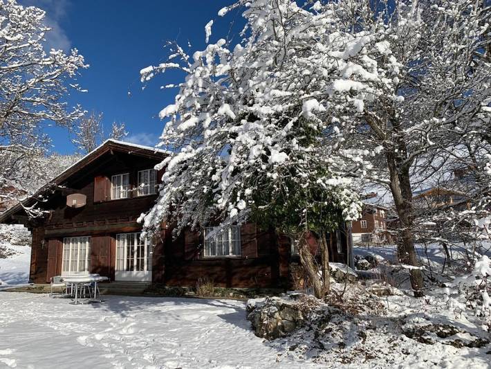 Chalet für 5 Personen, mit Garten und Ausblick in Hasliberg