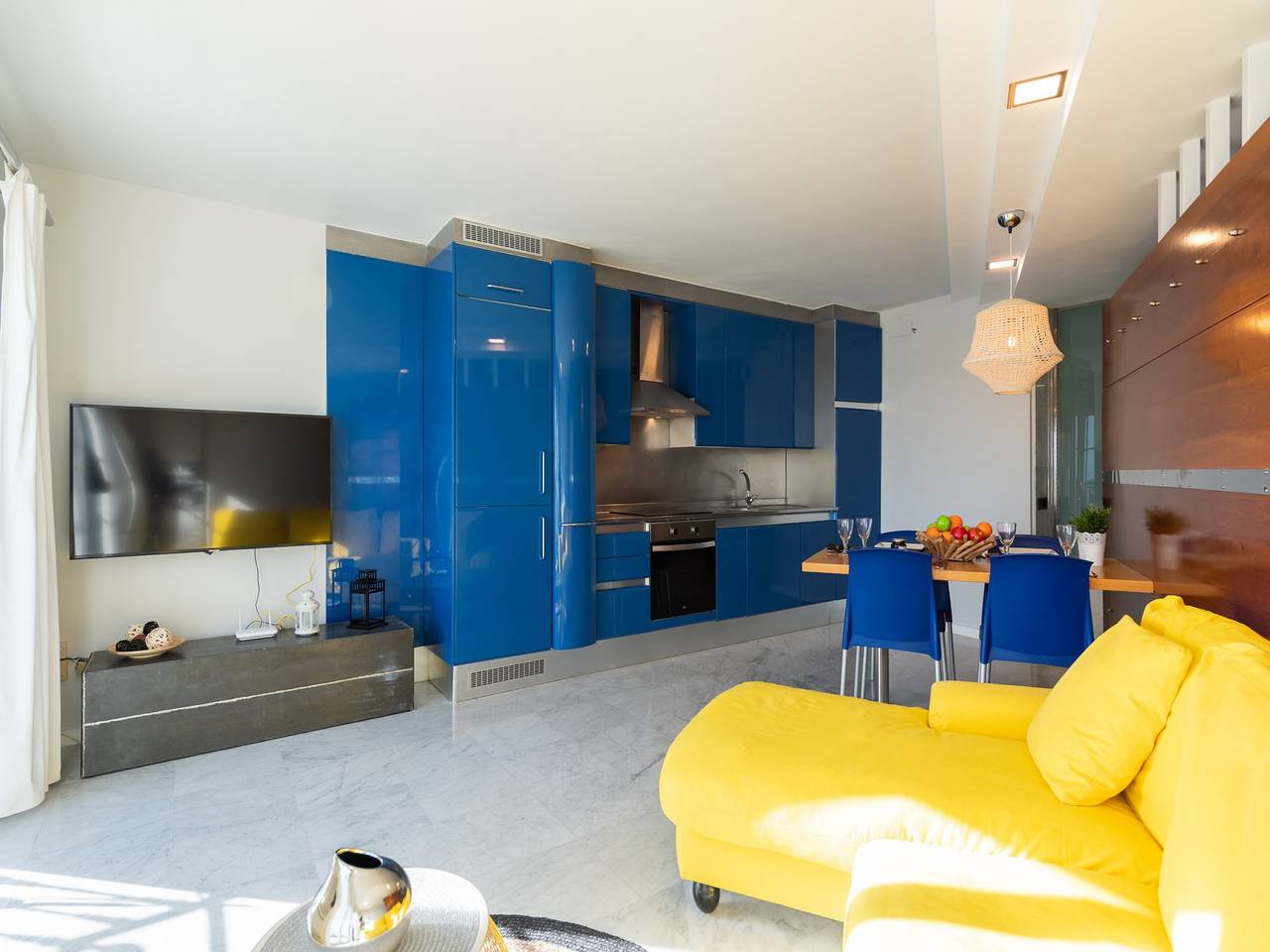 Geheel appartement, Huis in Puerto de Mogán met Marina Uitzicht in Puerto de Mogan, Lomo Quiebre