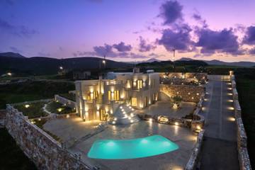 Villa für 10 Personen, mit Garten und Meerblick, kinderfreundlich auf Naxos