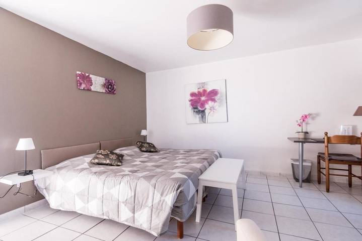 Hôtel pour 3 personnes, avec terrasse et jardin à Aujargues - 4