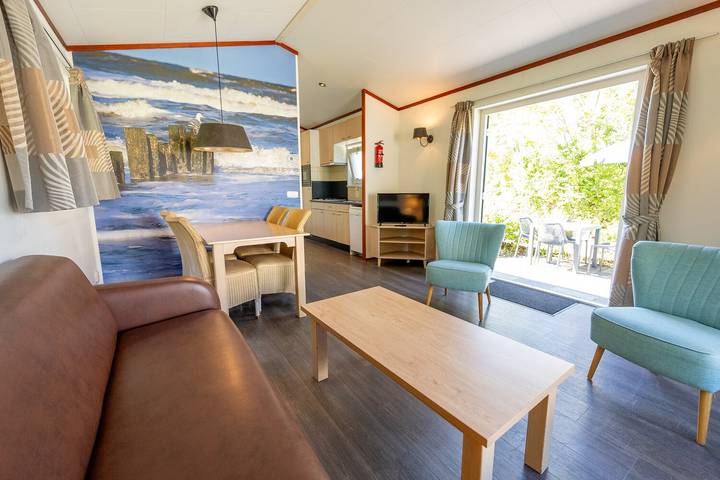 Chalet für 4 Personen, mit Terrasse und Balkon/Terrasse in Nordholland - 2