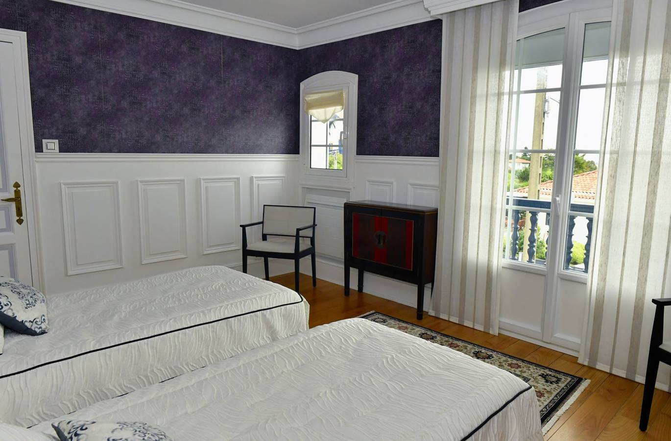 Chambres d'hôtes Ciboure - Chambre vue sur mer in Ciboure, Région de Bayonne