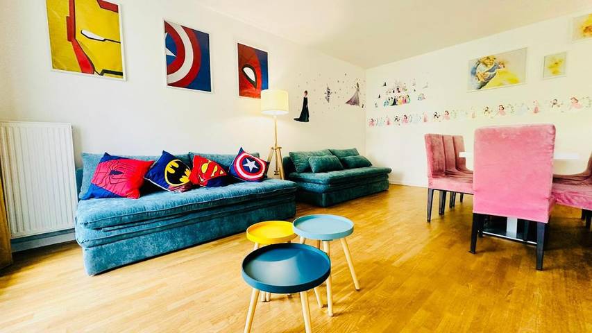 Apartamento de vacaciones para 9 personas, con balcón y vistas - 1