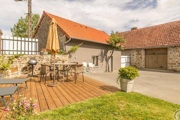Gîte pour 4 personnes, avec terrasse