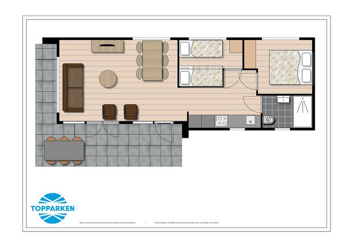 Vakantieappartement voor 5 personen, with Terras and Tuin as well as Kinderzwembad and Zwembad in Valkenburg aan de Geul