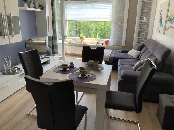 Ferienwohnung für 4 Personen, mit Balkon