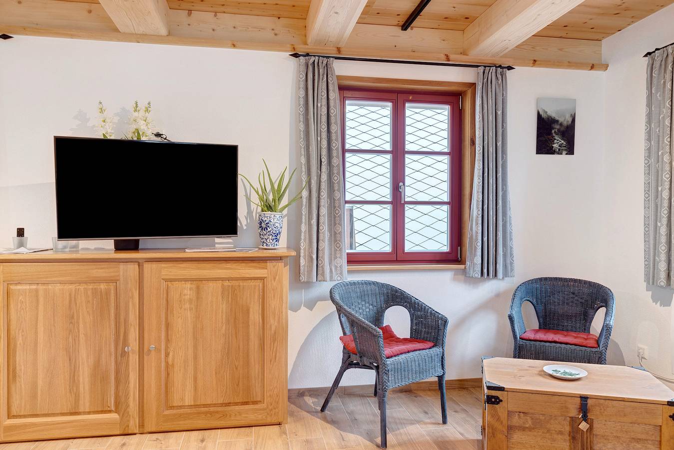 Ferienhaus 'Kornspeicher Untere Mühle' mit privater Terrasse und Wlan in Burgberg (Königsfeld), Königsfeld im Schwarzwald