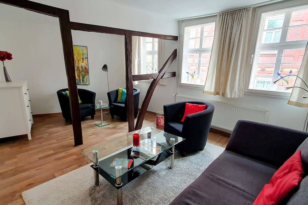 Ferienhaus am Wall - 2-Raum Ferienhaus, 3 Etagen (62 m²) in Hann. Münden, Werratal