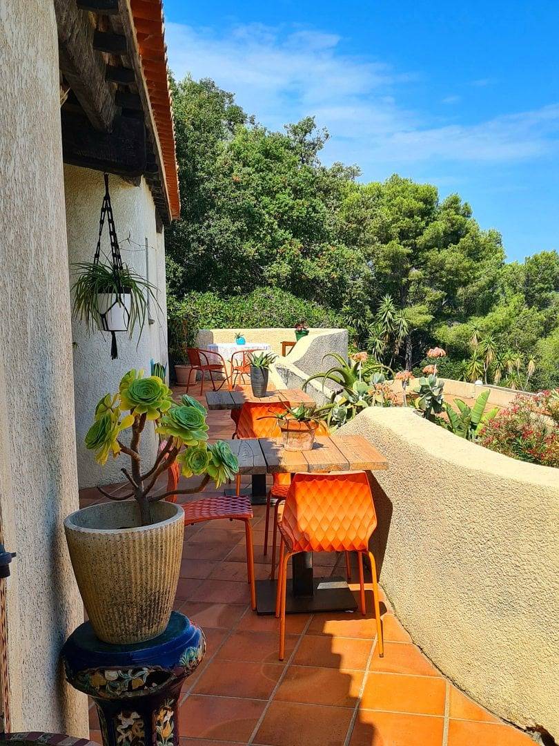 La villa M vue mer piscine calme Six-Fours - Chambre Miel (1) in Six-Fours-les-Plages, Région de Toulon