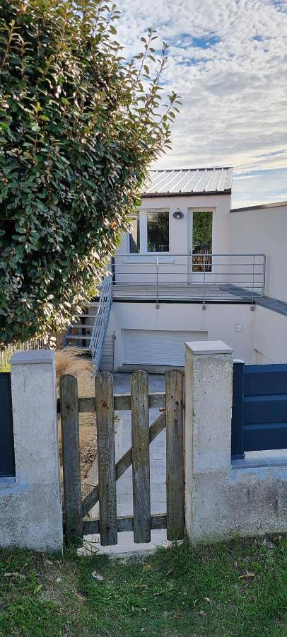 Maison de vacances pour 4 personnes, avec terrasse ainsi que vue et jardin