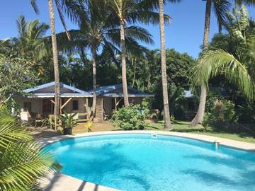 Maison d’hôte pour 2 personnes, avec vue ainsi que piscine et jardin sur l' Île de la Réunion