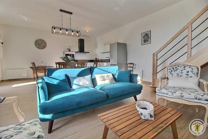 Gîte pour 7 personnes, avec terrasse et jardin à Lanmodez - 3