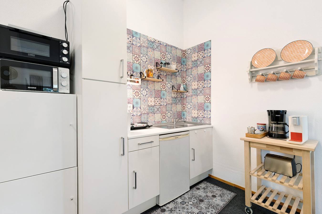 Ganze Wohnung, Apartment 'Albrechtshof 3' mit gemeinsamer Terrasse und Wlan in Potsdam und Umgebung, Mittelmark