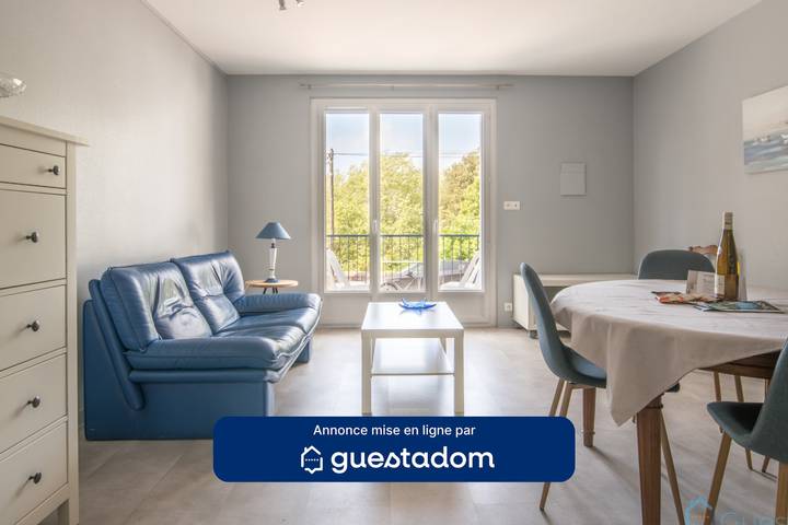 Appartement de vacances pour 4 personnes, avec balcon, adapté aux familles à Pornic