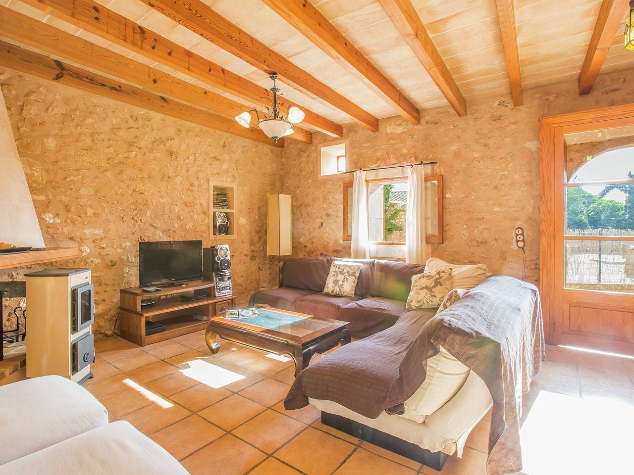 Casa Rural Sa Sorda - Ferienhaus Mit Privatem Pool in Campos, Mallorca Süden