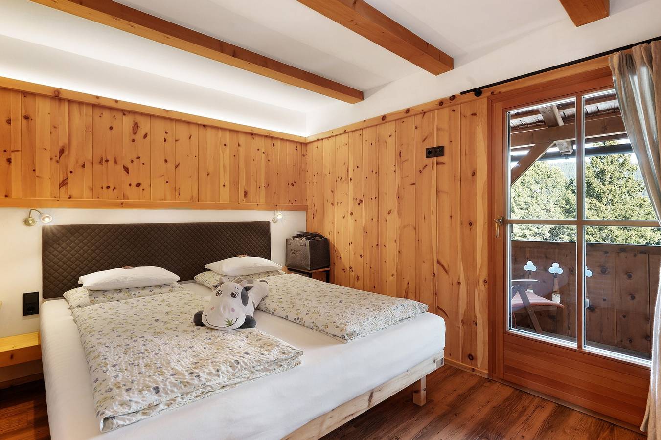 Zimmer 'Orange' mit Gemeinschaftsterrasse, Gemeinschaftsgarten und Wi-Fi in Villanders, Sarntaler Alpen
