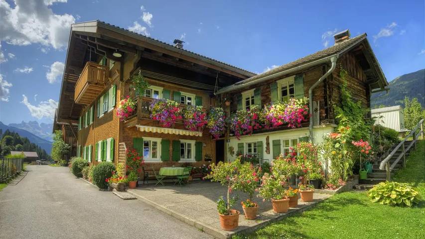 Ferienwohnung für 4 Personen, mit Garten
