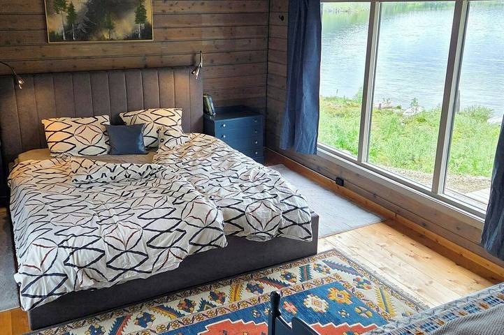 Große, abgeschirmte Hütte mit Spa und Aussicht in Valdres in Etnedal