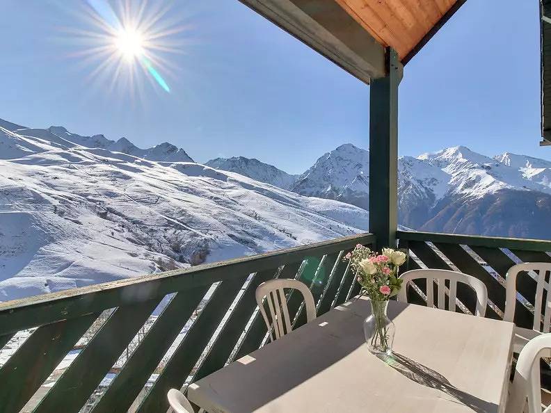 Studio entier, Studio 4 personnes avec coin nuit in Peyragudes, Pyrénées