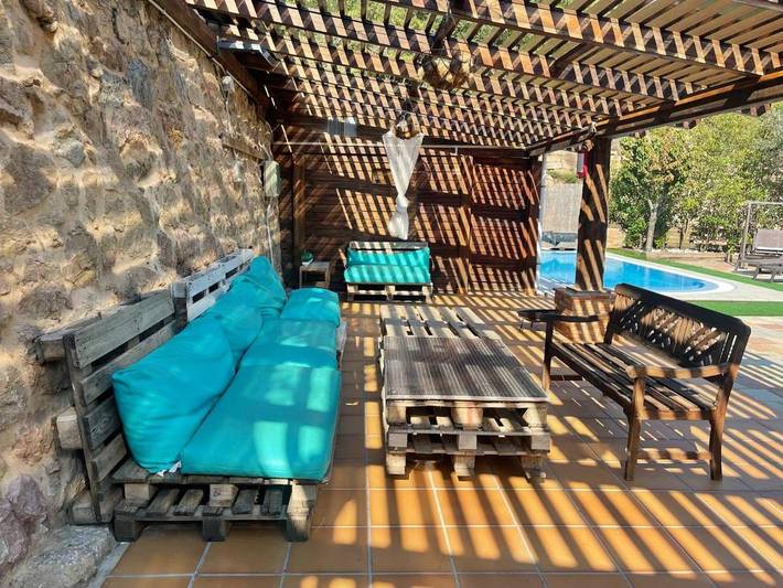 Gîte pour 8 personnes, avec Balcon et Jacuzzi ainsi que Terrasse et Jardin à Odèn - 3