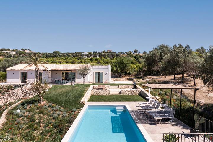 Villa per 6 persone, con giardino a Noto