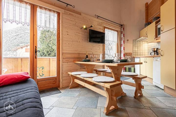 Appartement de vacances pour 4 personnes, avec jardin et vue