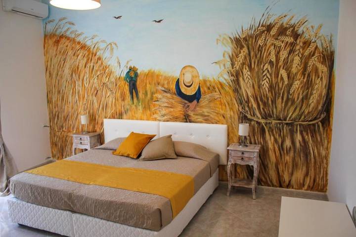 Chambre d’hôte pour 4 personnes, avec vue et balcon à Salemi