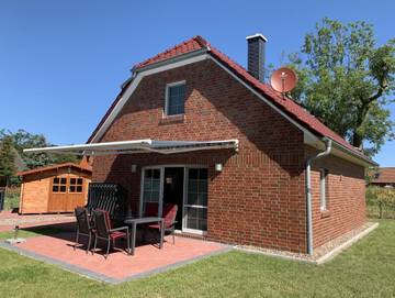 Ferienhaus für 6 Personen, mit Garten und Terrasse, kinderfreundlich in Hagermarsch