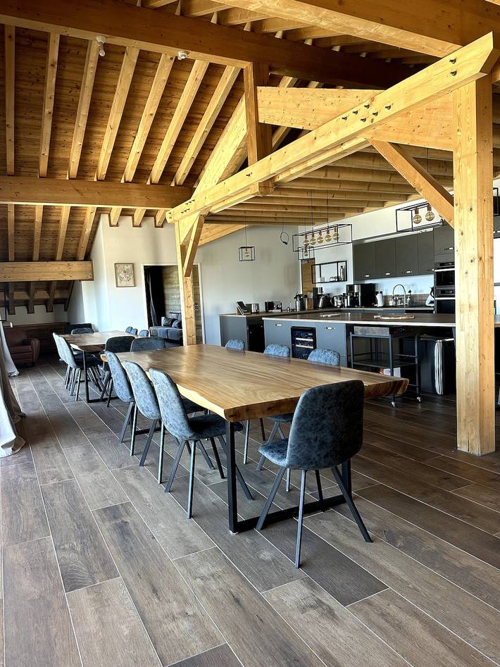 Appartement de vacances pour 14 personnes, avec balcon