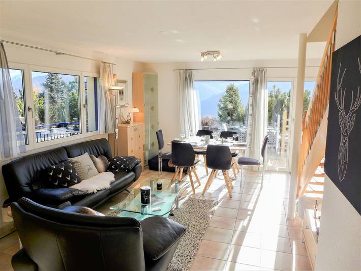 Location de vacances pour 6 personnes, avec jardin à Randogne - 4