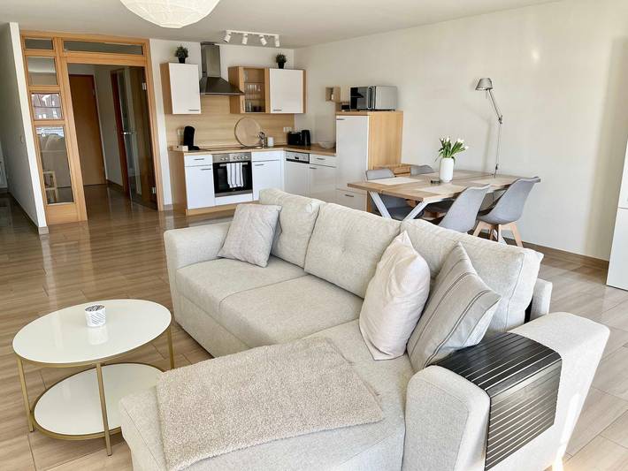 Ferienwohnung für 2 Personen, mit Balkon und Ausblick sowie Seeblick in Waren (Müritz) - 4