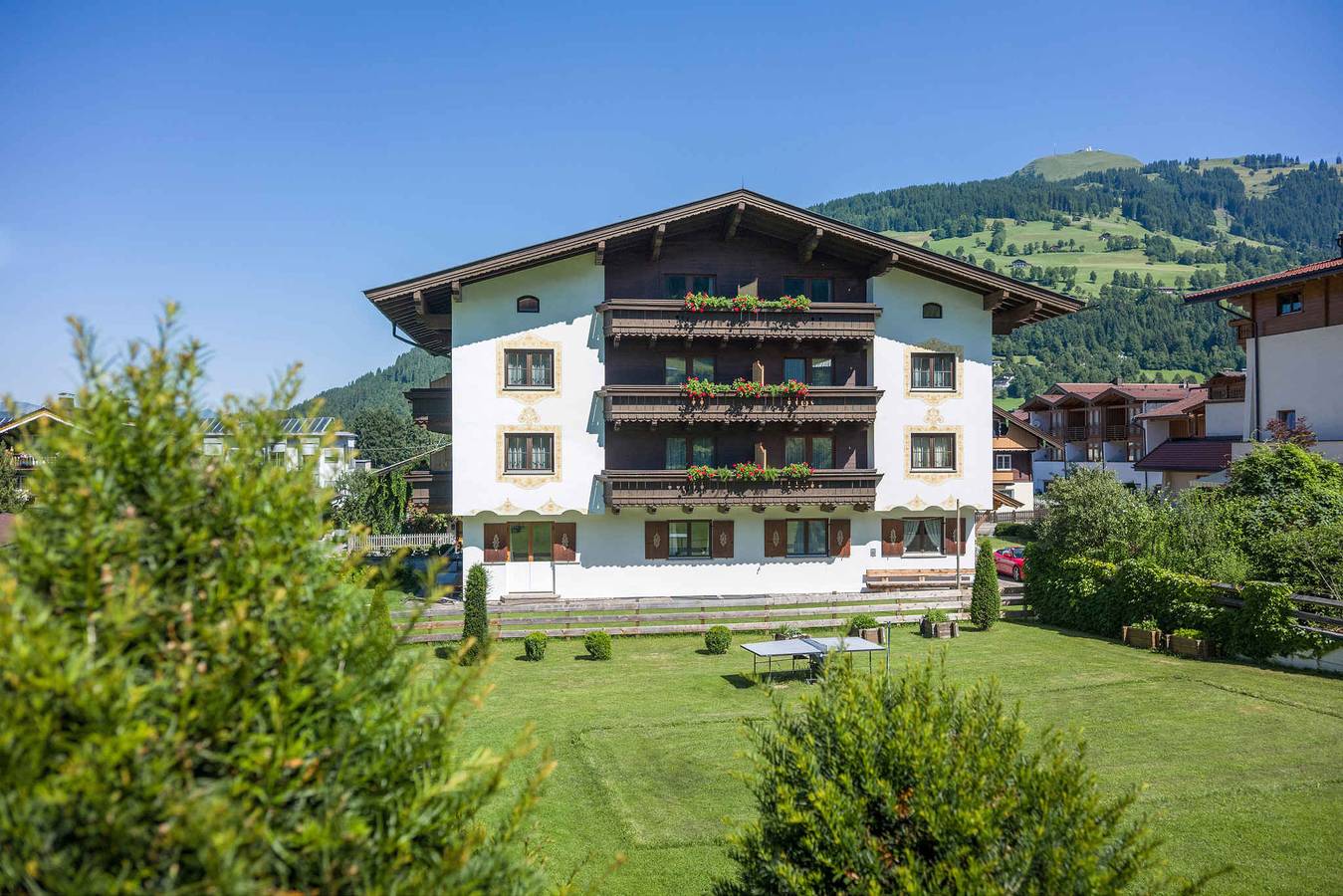 Geheel vakantieappartement, Vakantieappartement met tafeltennis en sauna in Westendorf (Tirol), Kaisergebirge